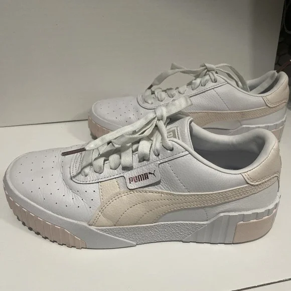 Puma Shoes Puma Womens Cali Sport 3695513 Whitepink Casual